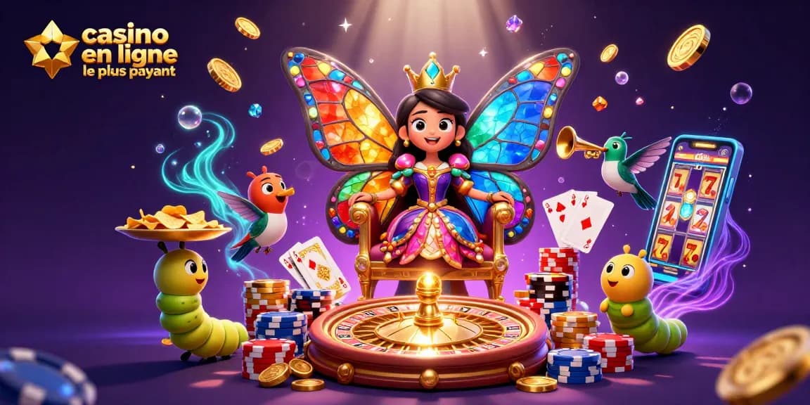 Jouez à casino en ligne le plus payant avec une scène vibrante de gains et de richesse.
