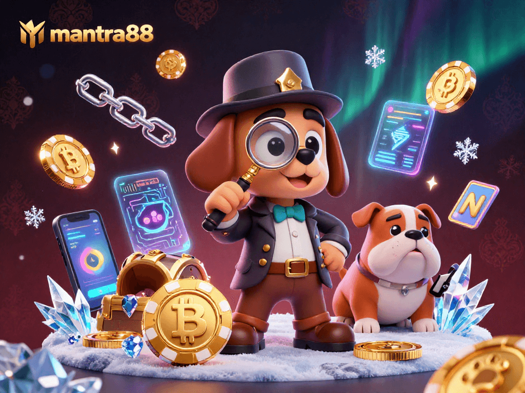Join mantra88 for an exciting treasure hunt in this vibrant 3D casino scene!