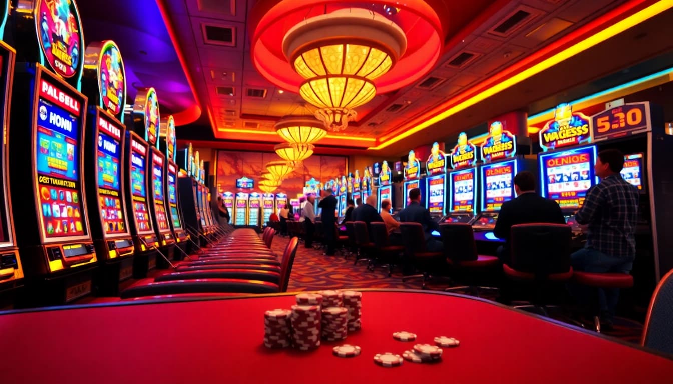 Slot Depo 5000 menawarkan pengalaman mesin slot yang atraktif dan dinamis di kasino.