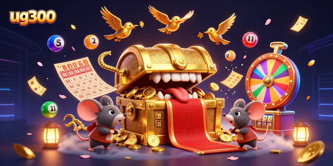 Menggali kekayaan dengan jackpot lottery di ug300 lewat gambar 3D yang penuh warna.