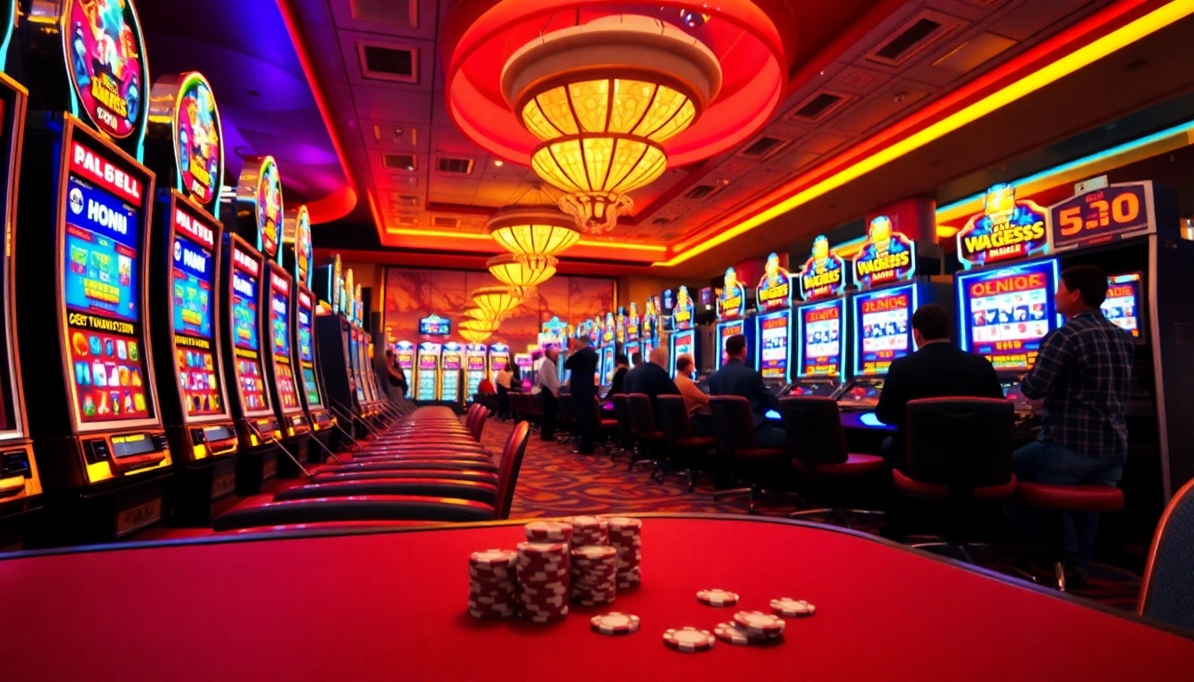 Slot Depo 5000 menawarkan pengalaman mesin slot yang atraktif dan dinamis di kasino.