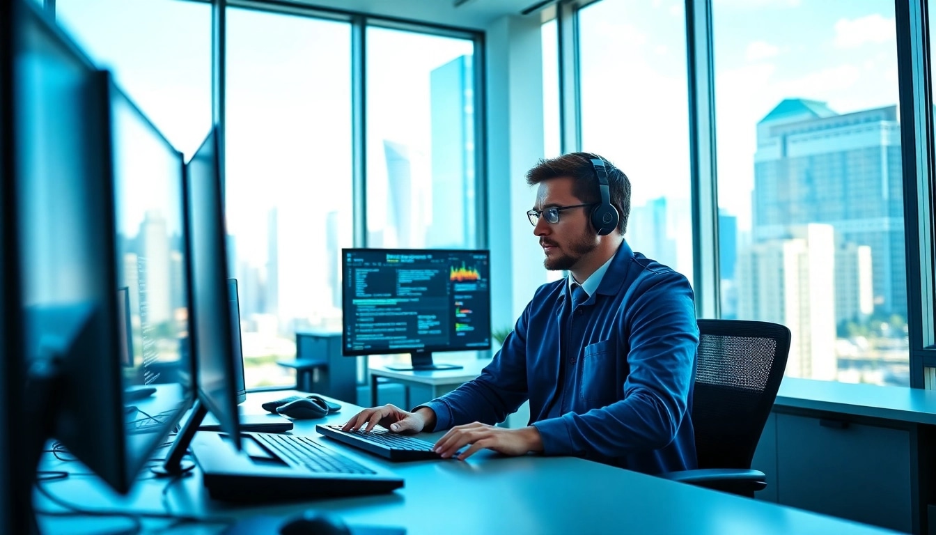 Explore solutions for Managed IT Services in Omaha with a professional consultant in action.