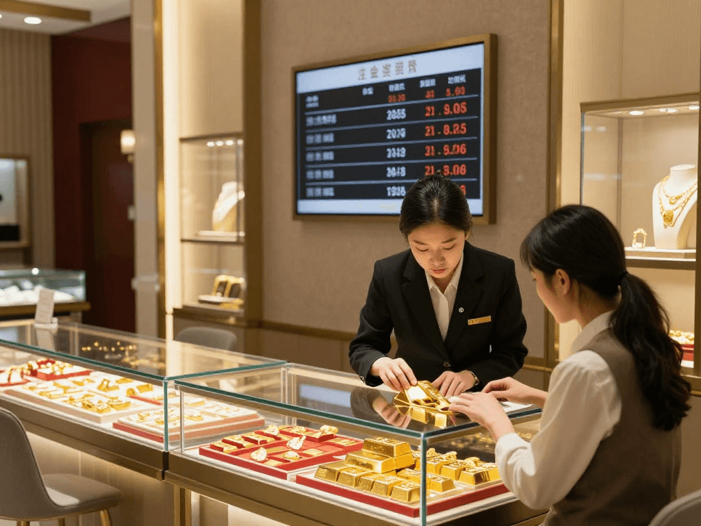Check gold prices and mantra88 login at a professional jewelry store.