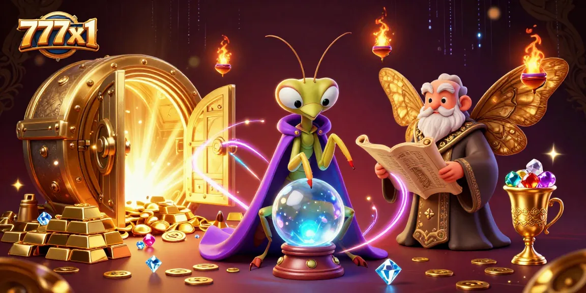 Engage with the thrilling experience of 777x1's dynamic casino games with eye-catching visuals.