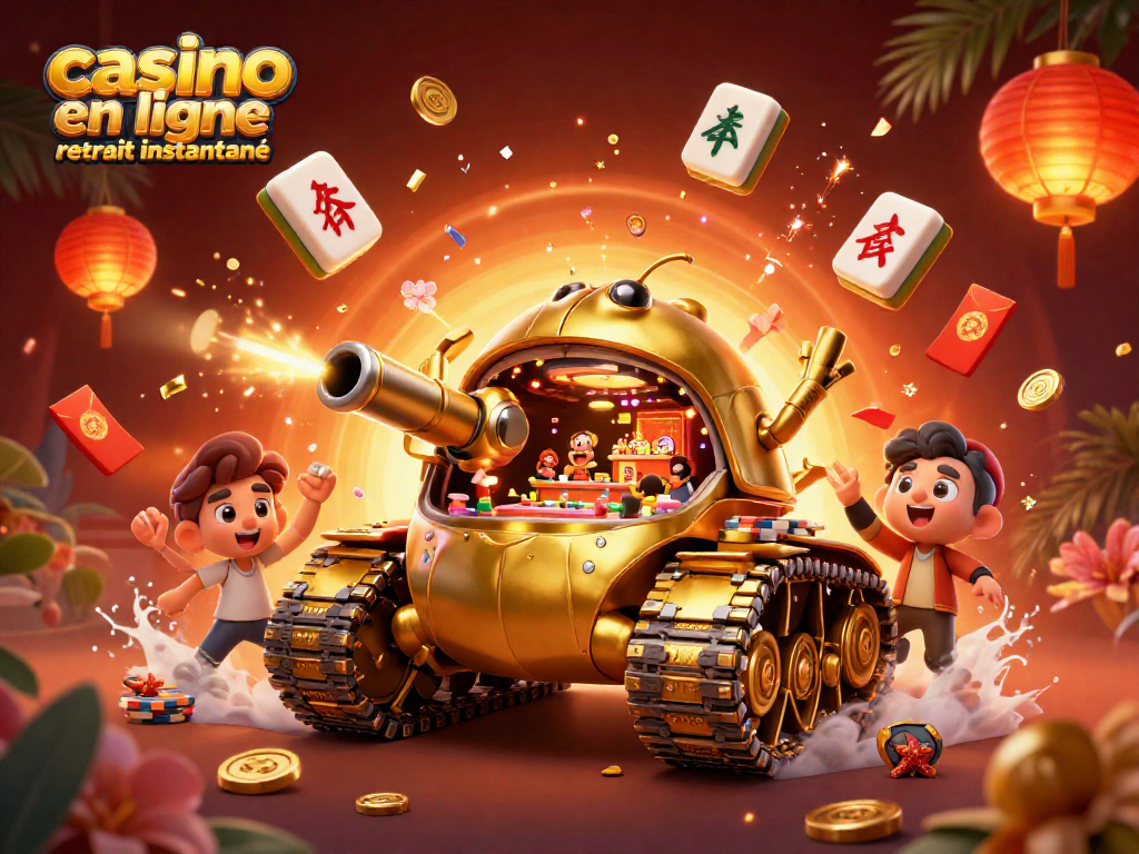 Profitez des gains instantanés avec le casino en ligne retrait instantané dans un décor festif et coloré.