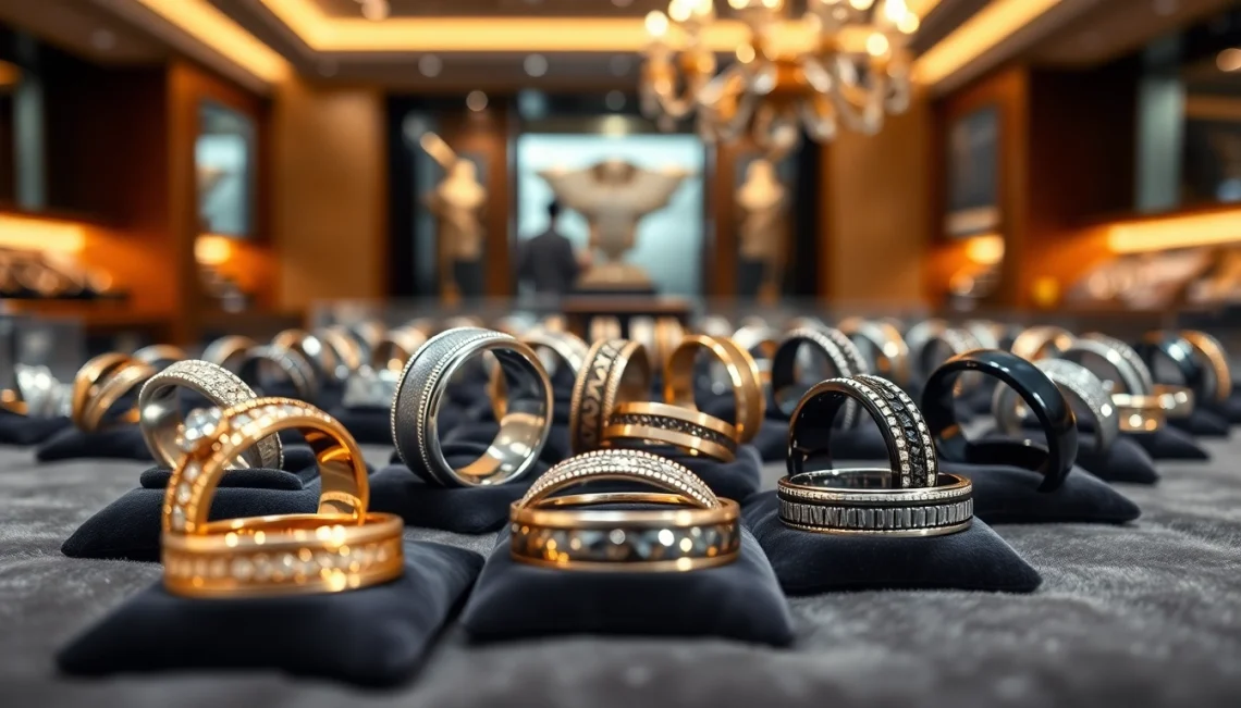 Elegant Choices: Gunmetal Wedding Bands for Men That Exude Style and Strength