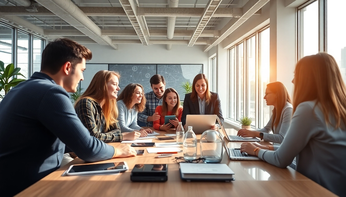 Effiziente Teambesprechung bei csc hamburg in modernem Büro mit inspirierendem Design.