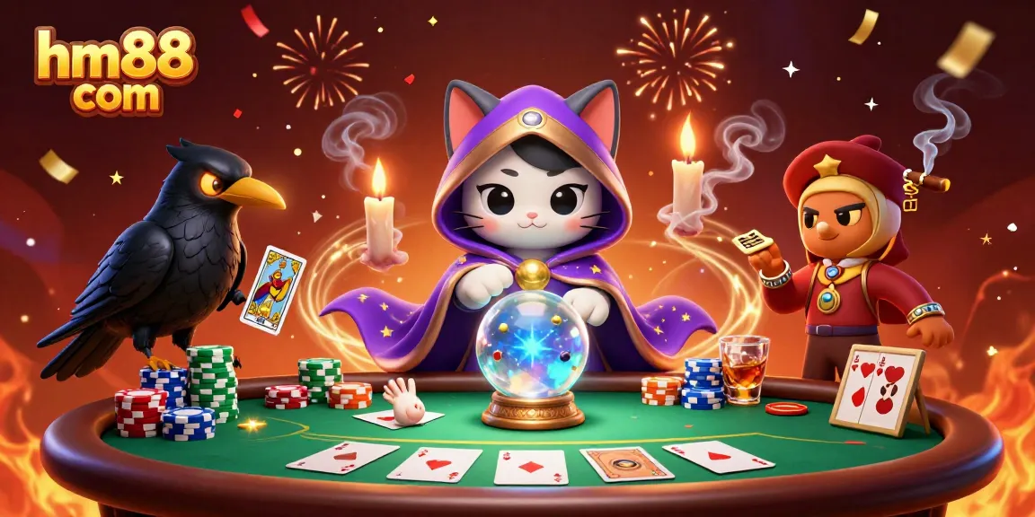Experience the thrill of betting on hm88 com with vibrant gaming elements and captivating characters.