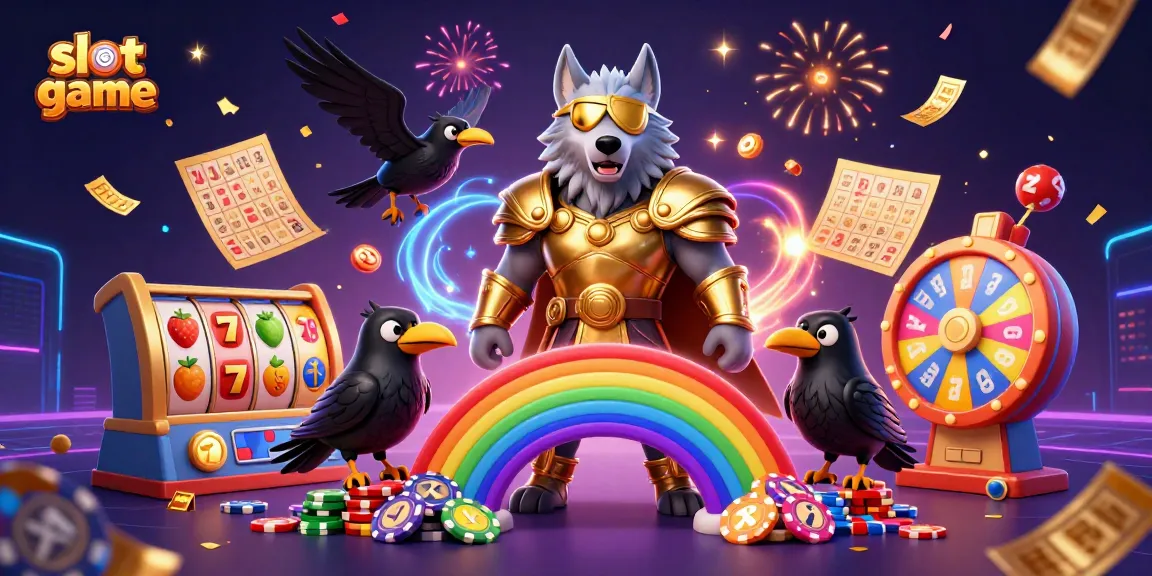 Engage with exciting slot game action featuring vibrant characters and dynamic elements.