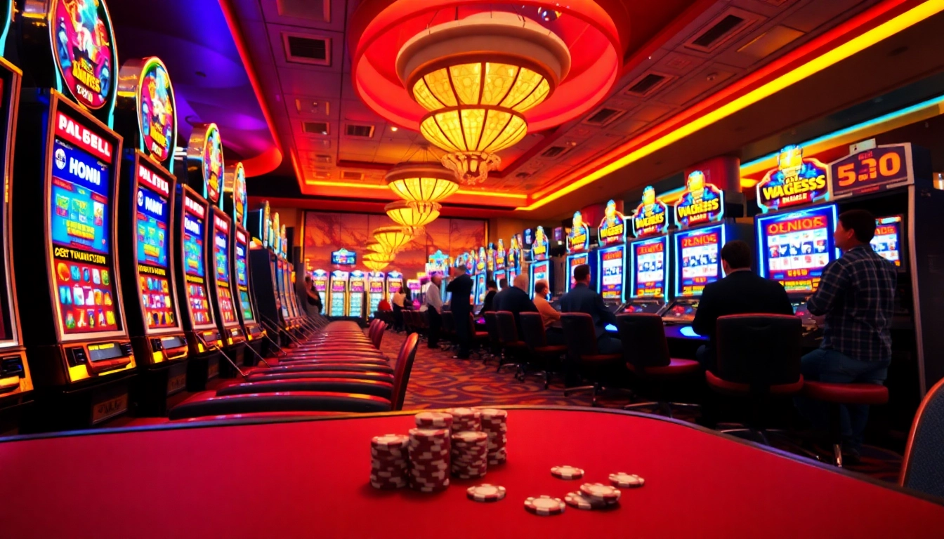 Slot Depo 5000 menawarkan pengalaman mesin slot yang atraktif dan dinamis di kasino.