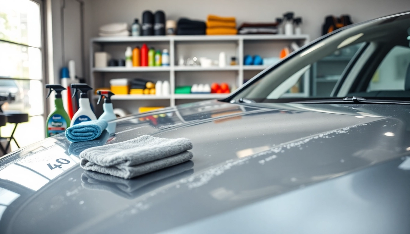 Learn how to detail a car at home with effective cleaning tools and detailed setup.