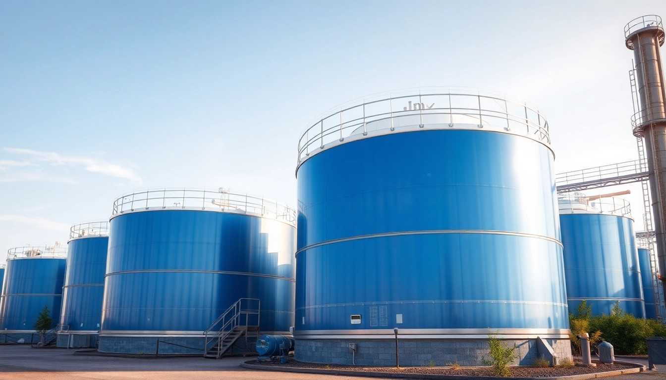 Illustration of Above-Ground Storage Tank Design highlighting modern features and safety elements.