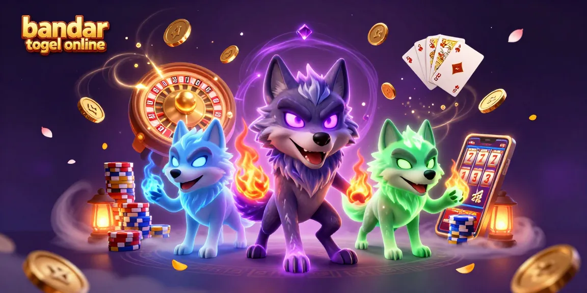 Engage in bandar togel online with dynamic gaming elements and mystical wolf spirits.