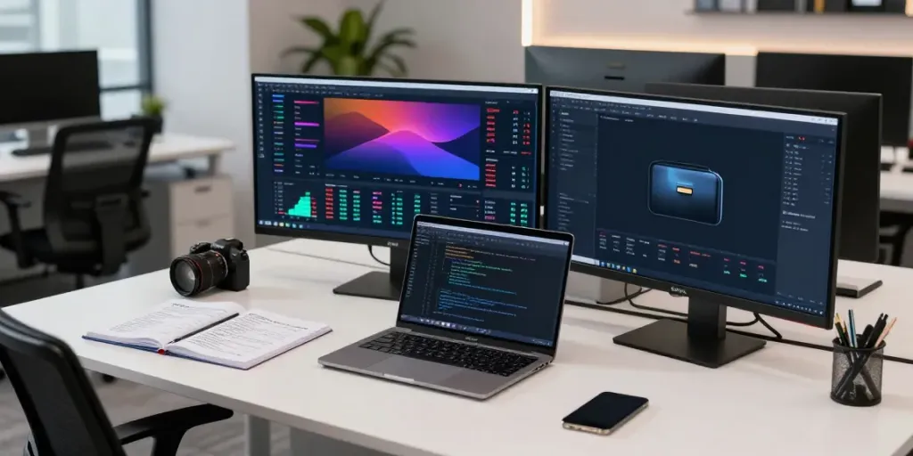 Best market data API India used in a professional cryptocurrency trading workspace with advanced analytics.