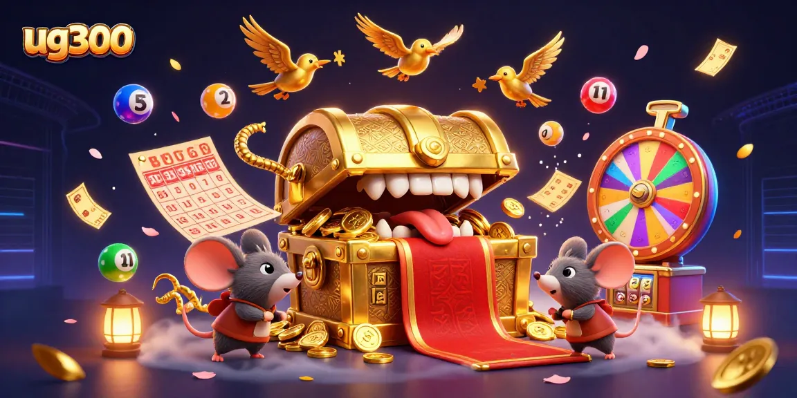 Menggali kekayaan dengan jackpot lottery di ug300 lewat gambar 3D yang penuh warna.