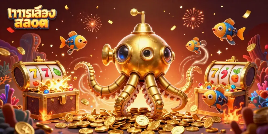 ทดลองเล่นสล็อต และสัมผัสการเล่นที่น่าตื่นเต้นในโลกใต้ทะเล
