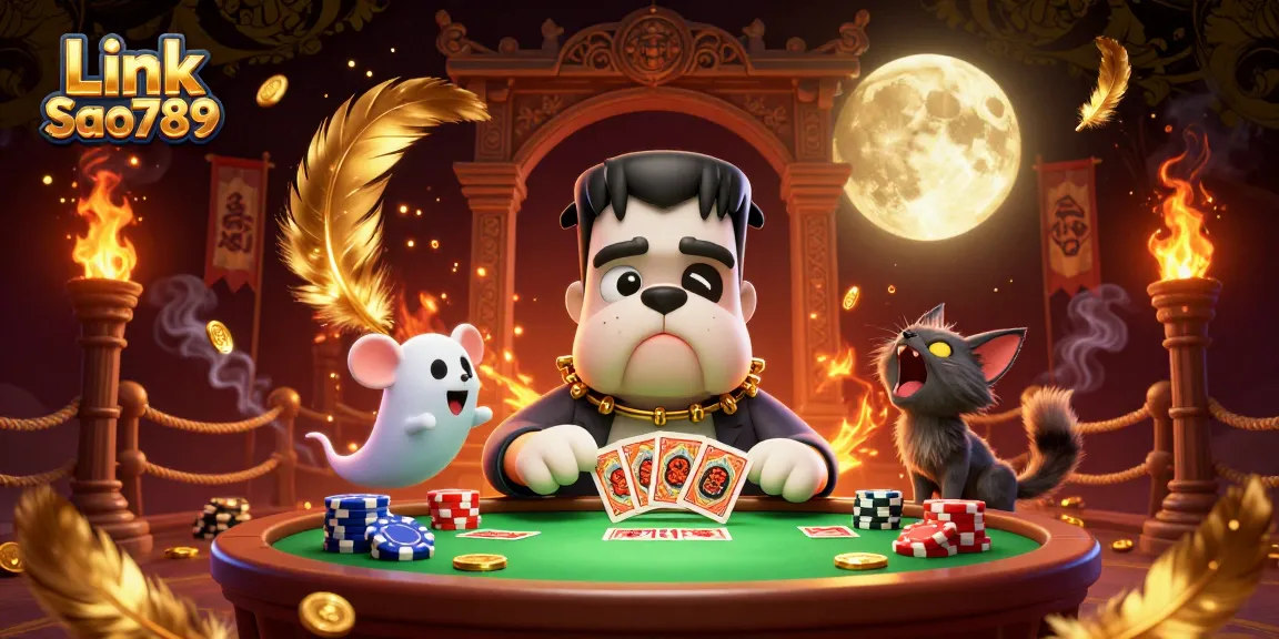 Experience thrilling gameplay at Link Sao789 with dynamic characters and vibrant casino elements.
