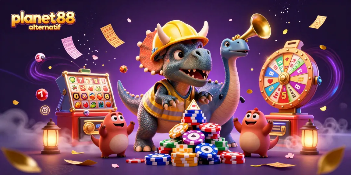 Enjoy vibrant slot action with planet88 alternatif and its dynamic gaming scene featuring 3D characters.