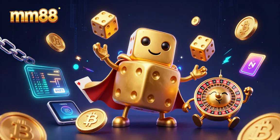 Experience thrilling gameplay at mm88 with vibrant casino illustrations and dynamic elements.