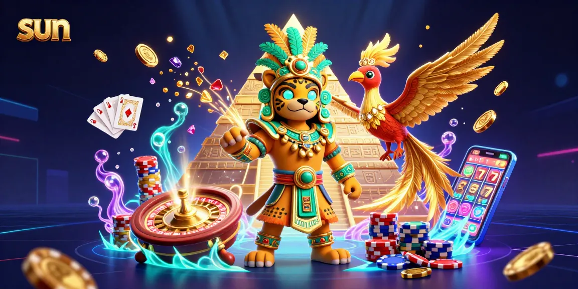 Experience thrilling gaming at Sun casinos with dazzling slots and vibrant 3D graphics.