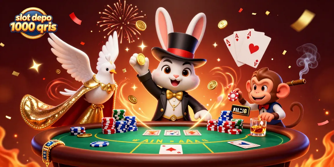 Slot depo 1000 qris, mainkan permainan slot dengan peluang menang besar dan transaksi mudah.