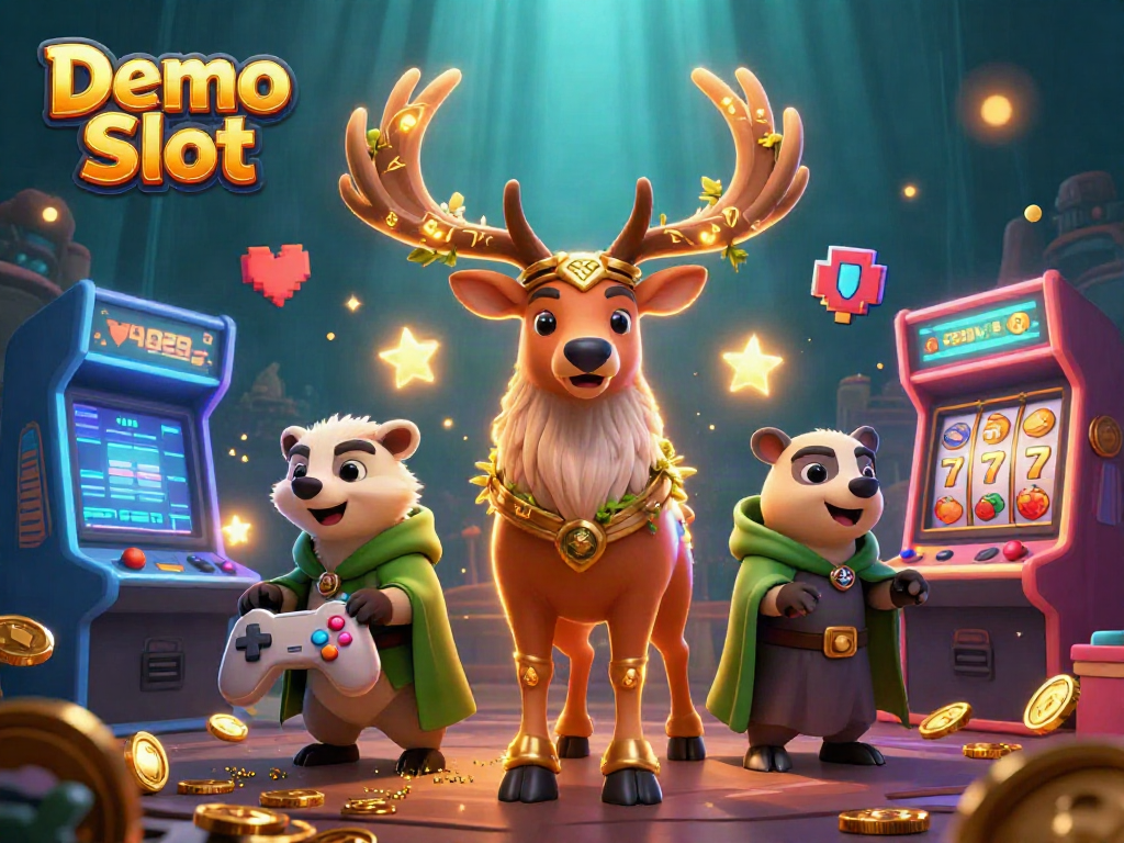 Play engaging Demo Slot games with vivid characters and enticing casino elements.