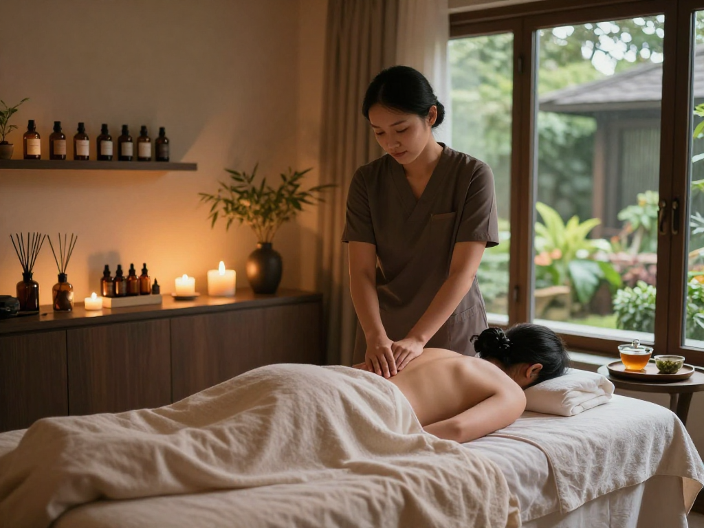 Experience high-end spa treatment at Balanced Massage with mantra88 login for booking rejuvenating sessions.
