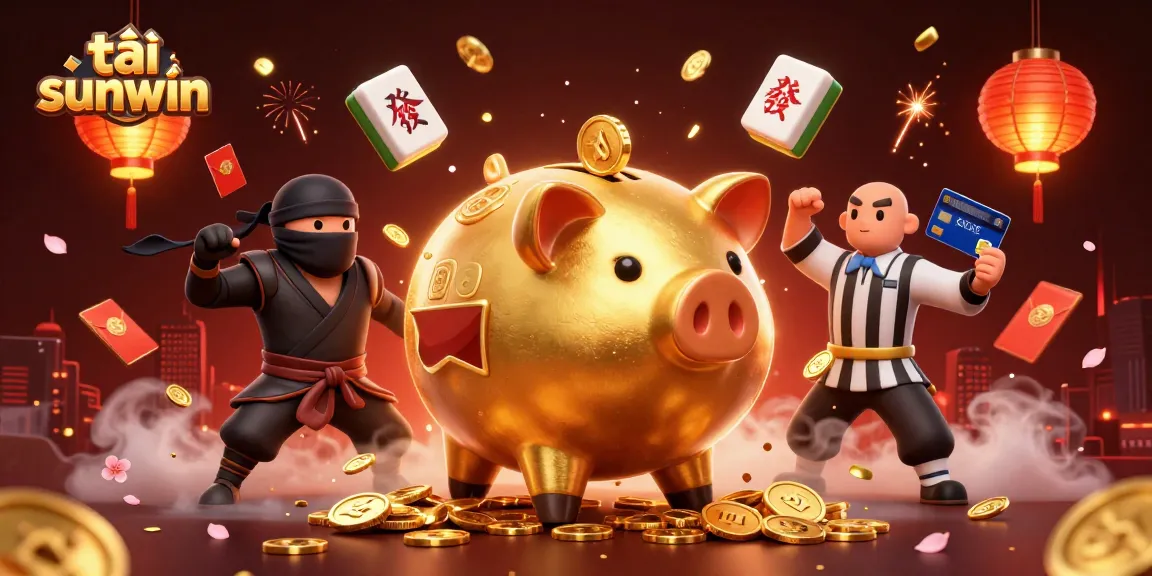 Play tải sunwin and win big with this exciting illustration showcasing vibrant casino elements