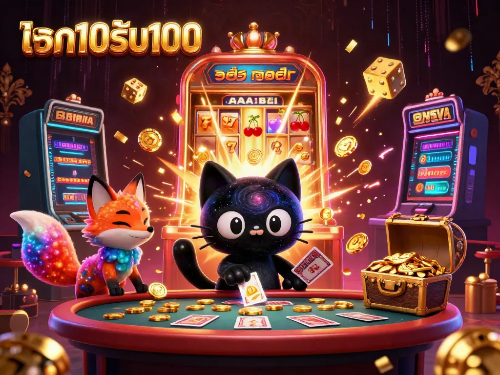 ฝาก10รับ100 สนุกกับโปรโมชั่นคาสิโนออนไลน์ที่ดีที่สุด